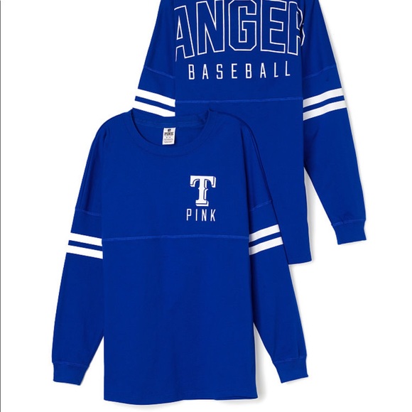 PINK Victoria's Secret Tops - Victoria’s Secret Texas Rangers